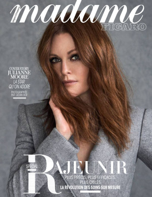 Julianne Moore in Madame Figaro Magazine, Jauary 2018