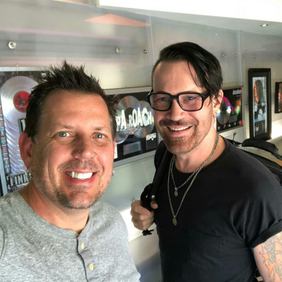 Julien-K - Ryan Shuck with Grey Daze in NRG Recording Studios 08/23/2018
