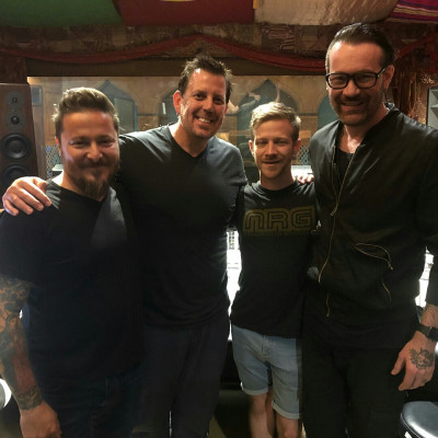 Julien-K - Ryan Shuck with Grey Daze in NRG Recording Studios 08/24/2018