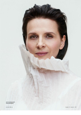 Juliette Binoche in Vanity Fair Magazine, France June 2018