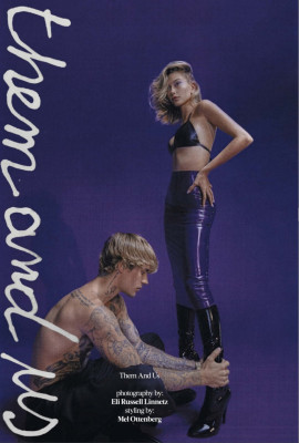 Hailey Bieber & Justin Bieber for Vogue Italia // October 2020