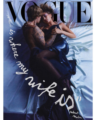 Hailey Bieber & Justin Bieber for Vogue Italia // October 2020