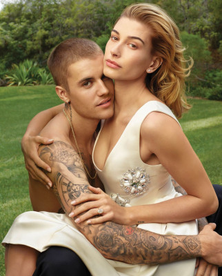 Hailey Rhode Bieber and Justin Bieber – Vogue Magazine March 2019 Cover and Phot