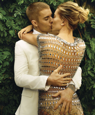 Hailey Rhode Bieber and Justin Bieber – Vogue Magazine March 2019 Cover and Phot