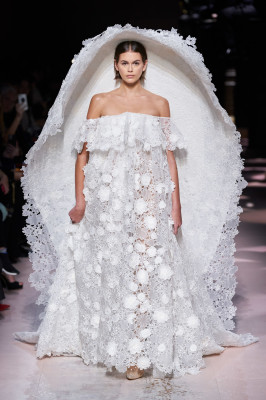Kaia Gerber - Givenchy Haute Couture Spring/Summer 2020 Fashion Show in Paris