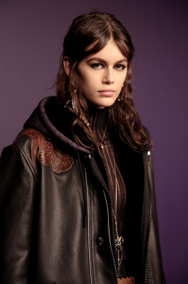 Kaia Gerber Walks for Coach 1941 during New York Fashion Week in NYC