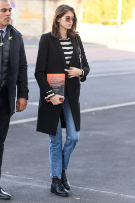 Kaia Gerber – Out and About in Milan