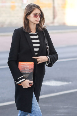 Kaia Gerber – Out and About in Milan