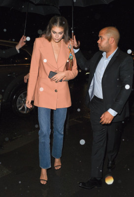 Kaia Gerber - Out in Paris