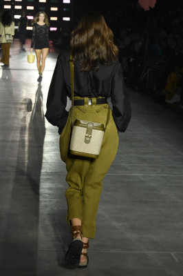 Kaia Gerber – Walks Alberta Ferretti Show at Milan Fashion Week