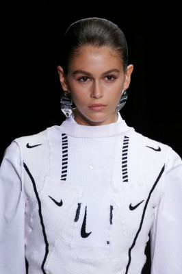 Kaia Gerber - Walks Off-White Show at Paris Fashion Week 