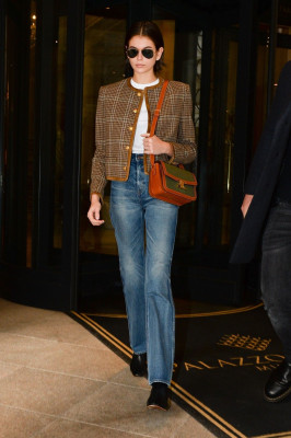 Kaia Gerber - Out in Milan