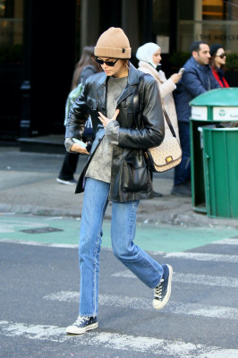 Kaia Gerber - Out in Paris