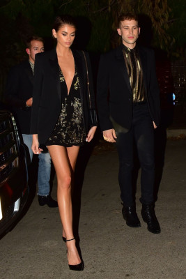 Kaia Gerber - Out in Paris