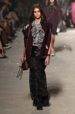 Kaia Gerber at Coach 1941 Runway Show at New York Fashion Week 09/11/2018 
