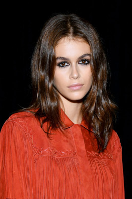Kaia Gerber at Longchamp Fashion Show in New York 