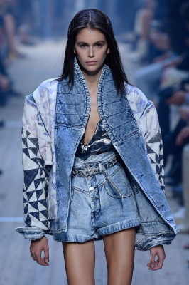 Kaia Gerber - Isabel Marant Show at Paris Fashion Week 