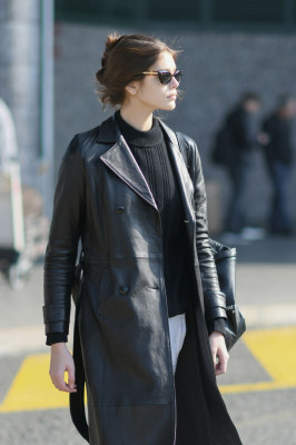 Kaia Gerber - Out in Milan
