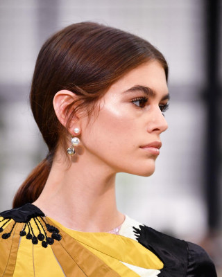 Kaia Gerber - Valentino Fall/Winter 2018 Fashion Show in Paris