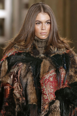 Kaia Gerber - Ralph Lauren Autumn/Winter 2018 Fashion Show in New York