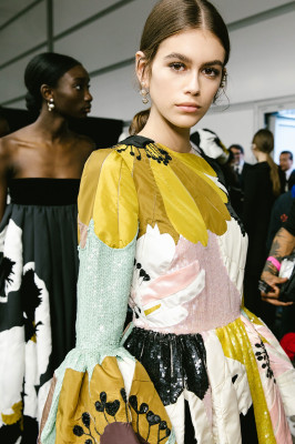 Kaia Gerber - Valentino Fall/Winter 2018 Fashion Show in Paris