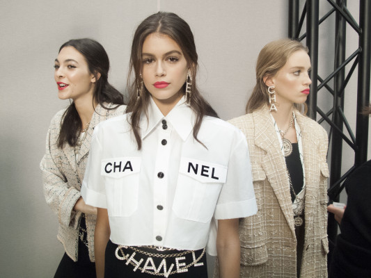 Kaia Gerber - Chanel Spring/Summer 2019 Fashion Show in Paris