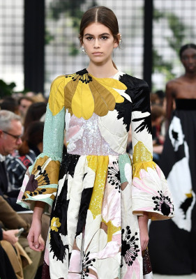 Kaia Gerber - Valentino Fall/Winter 2018 Fashion Show in Paris