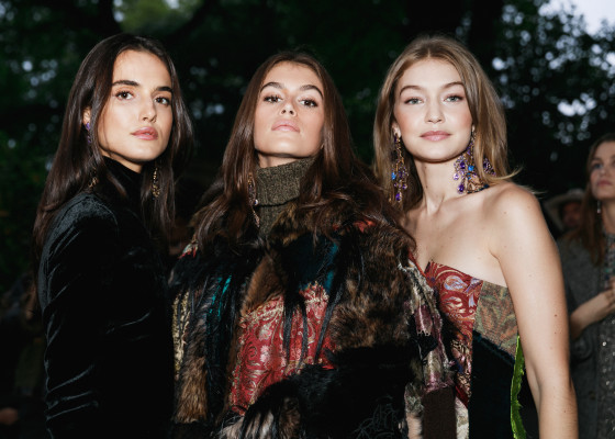 Kaia Gerber - Ralph Lauren Autumn/Winter 2018 Fashion Show in New York