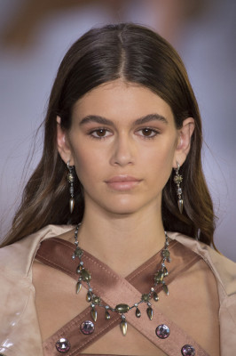 Kaia Gerber – Bottega Veneta Spring/Summer 2018 Fashion Show in Milan