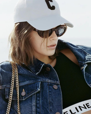 Kaia Gerber for Celine S/S 2021 by Hedi Sliman 