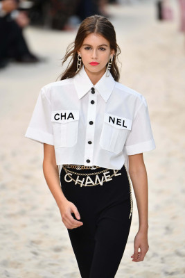 Kaia Gerber - Chanel Spring/Summer 2019 Fashion Show in Paris
