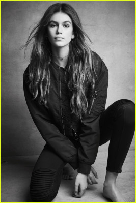 Kaia Gerber - Hudson Jeans Fall 2017 Campaign
