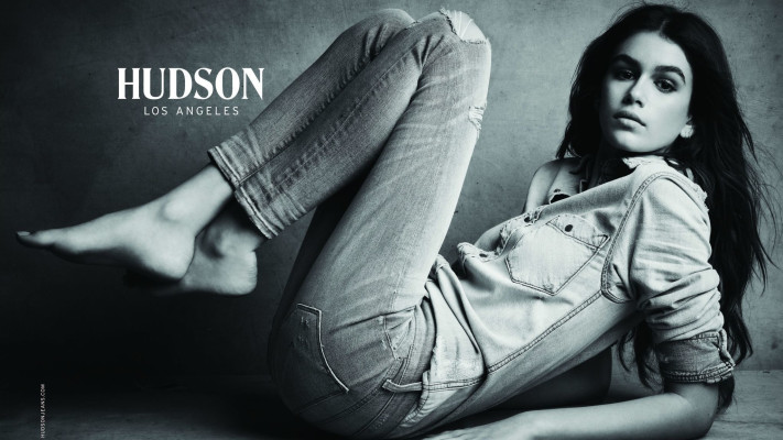 Kaia Gerber - Hudson Jeans Fall 2017 Campaign
