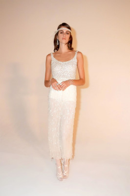 Kaia Gerber as Daisy in 'The Great Gatsby' Table Read for amfAR Benefit 11/17/21