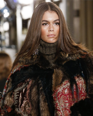 Kaia Gerber - Ralph Lauren Autumn/Winter 2018 Fashion Show in New York