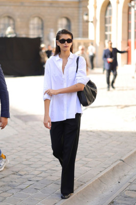 Kaia Gerber at VW Spring/summer 2024 Show at Paris Fashion Week 10/01/2023