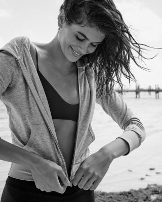 Kaia Gerber – for Vuori Campaign 2025