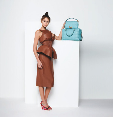 Kaia Gerber – Karl Lagerfeld Photoshoot for FENDI Ad Campaign Spring/Summer 2019