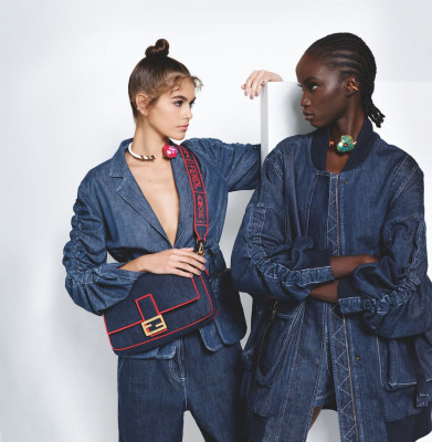 Kaia Gerber – Karl Lagerfeld Photoshoot for FENDI Ad Campaign Spring/Summer 2019
