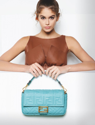 Kaia Gerber – Karl Lagerfeld Photoshoot for FENDI Ad Campaign Spring/Summer 2019