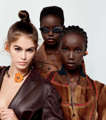 Kaia Gerber – Karl Lagerfeld Photoshoot for FENDI Ad Campaign Spring/Summer 2019