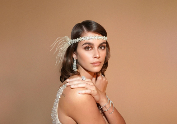 Kaia Gerber as Daisy in 'The Great Gatsby' Table Read for amfAR Benefit 11/17/21
