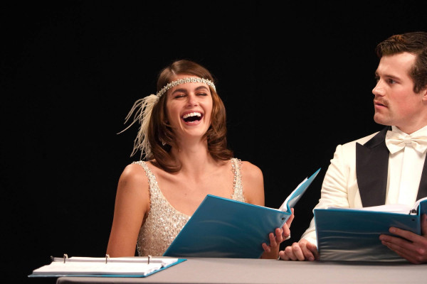 Kaia Gerber as Daisy in 'The Great Gatsby' Table Read for amfAR Benefit 11/17/21