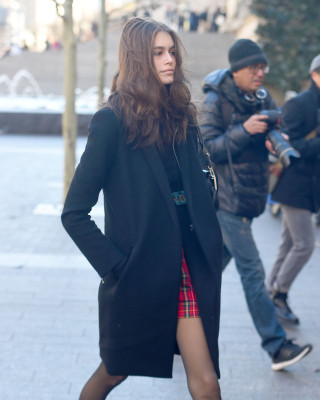 Kaia Gerber Style – New York City 12/04/2018
