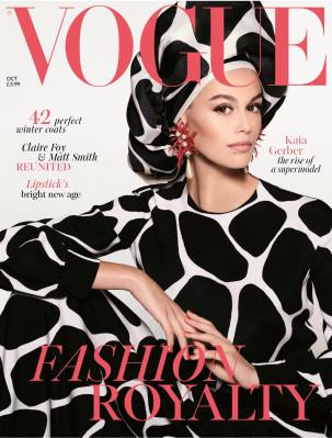 Kaia Gerber – Vogue UK October 2019