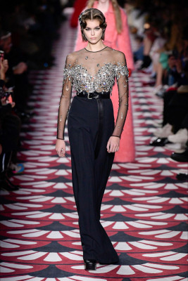 Kaia Gerber – Walks Miu Miu Show at Paris Fashion Week