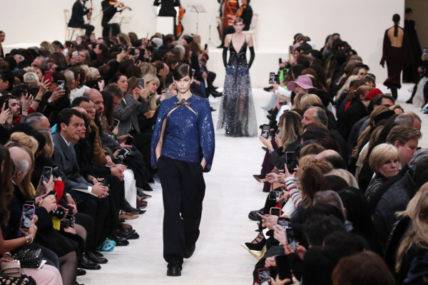 Kaia Gerber – Walks Valentino Show at Paris Fashion Week 