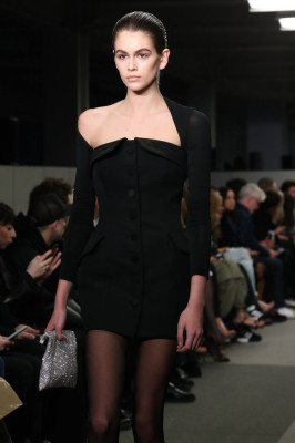 Kaia Gerber – Alexander Wang Show Catwalk Fall Winter 2018 – NYFW