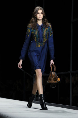 Kaia Gerber – Bottega Veneta Show at NYFW 02/09/2018