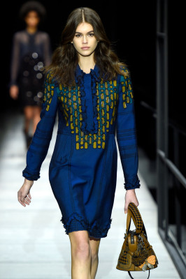 Kaia Gerber – Bottega Veneta Show at NYFW 02/09/2018
